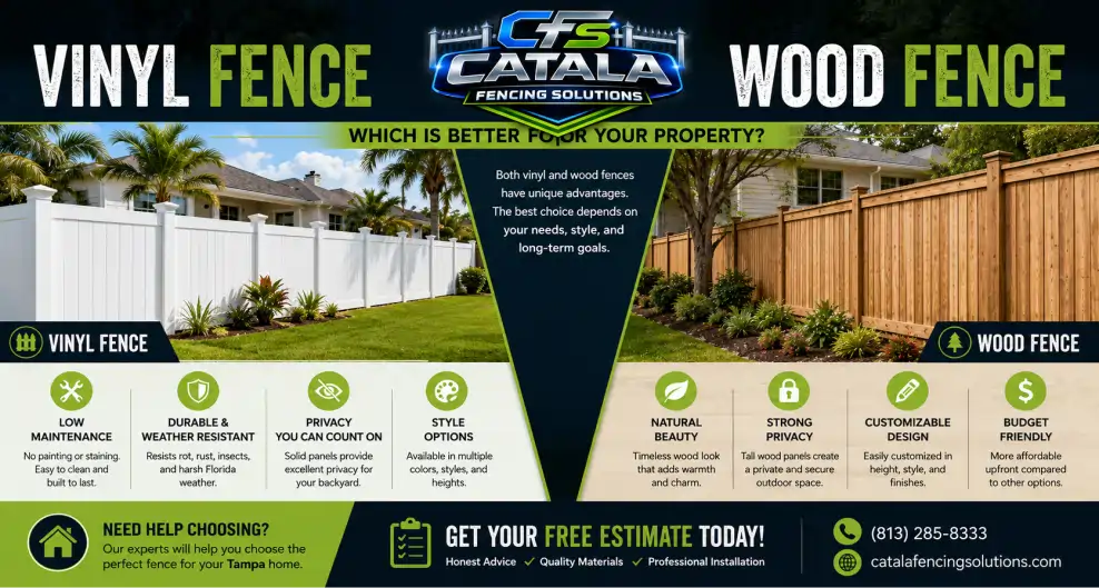 vinyl fence